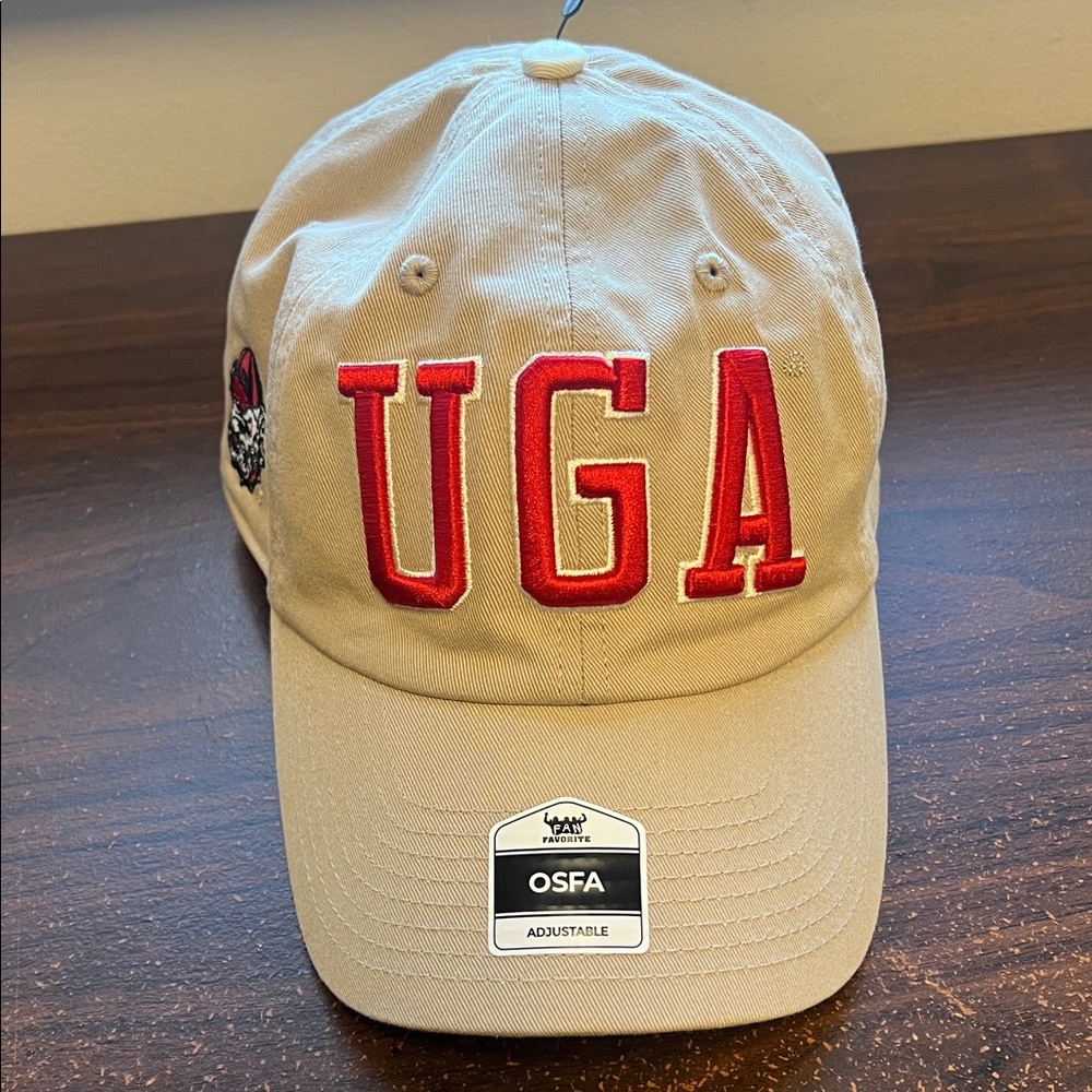 NCAA Tan Adjustable Cap